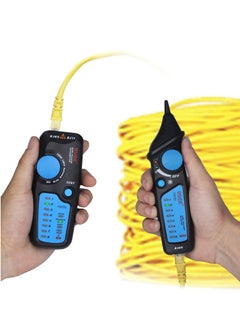 BSIDE جهاز اختبار كابلات الشبكة LCD متعدد الوظائف، متتبع الأسلاك، RJ11 RJ45، مكتشف كابلات الشبكة  - Image 5