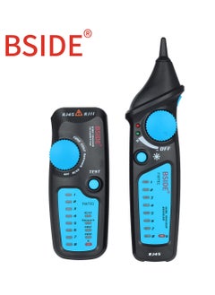 BSIDE جهاز اختبار كابلات الشبكة LCD متعدد الوظائف، متتبع الأسلاك، RJ11 RJ45، مكتشف كابلات الشبكة  - Image 2