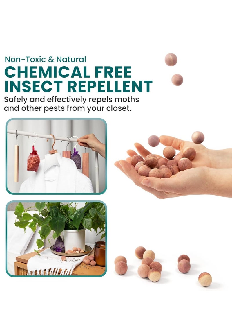 Cedar Blocks for Closet Storage Natural Aromatic Red Ceder Planks Chips Anti Moth Freshener Deodoriser for Wardrobes Clothes Drawers - Image 3