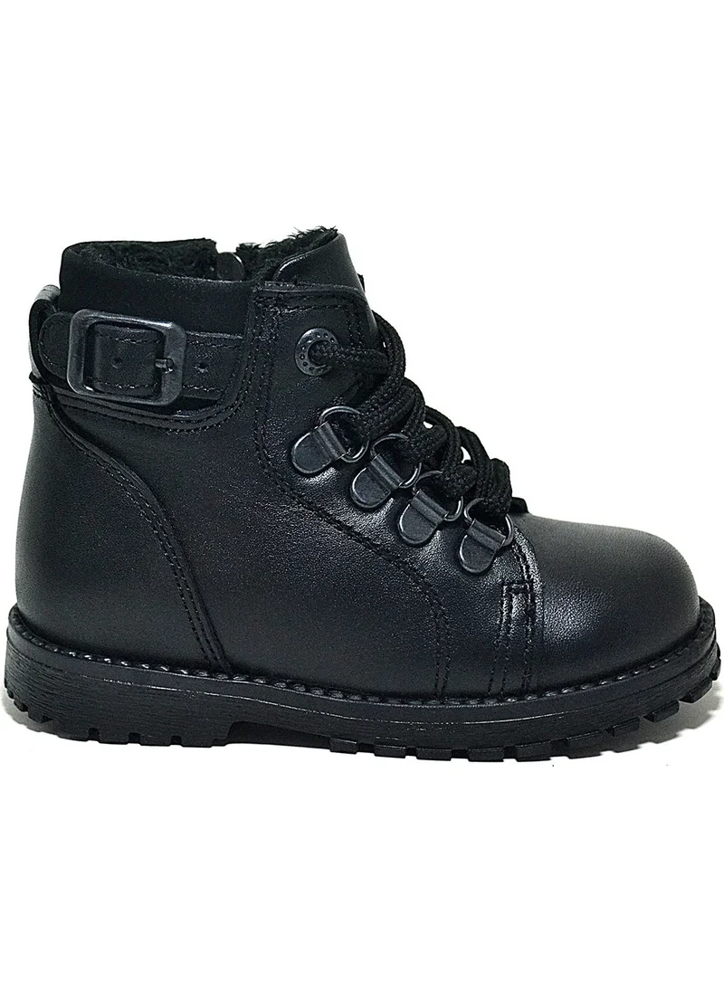 Raker Griffon Genuine Leather Black Zipper Baby Boy Boots