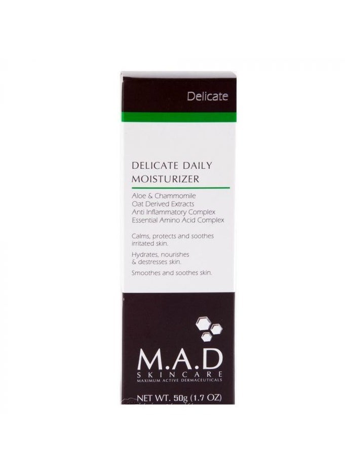 M.A.D Skincare MAD DELICATE DAILY MOISTURIZER 50ML  - Image 1
