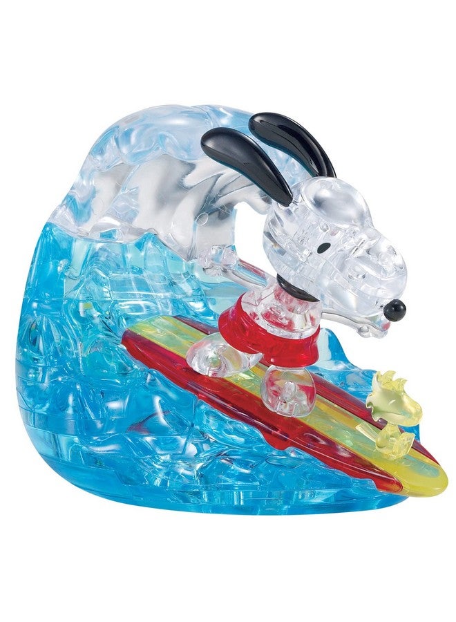 Bepuzzled Peanuts Snoopy Surf Licensed Original 3D Crystal Puzzle Ages 12 And Up - Image 1