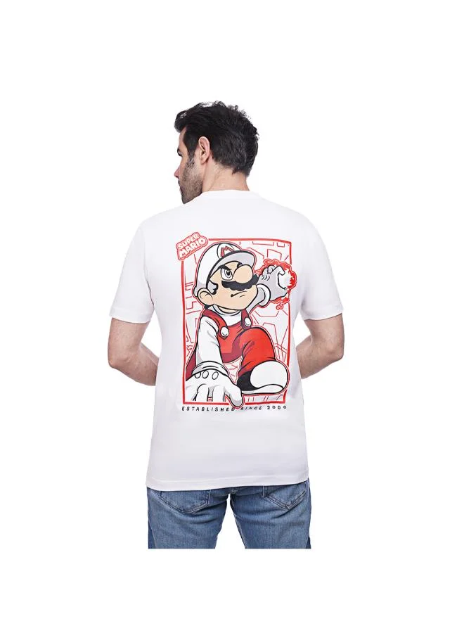 Coup Coup Men Printed Baracola T-Shirt 1000734 L - White