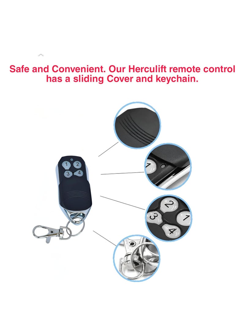 Garage Roll Door Remote Control For Herculift