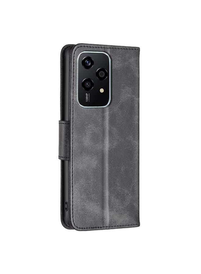 زبون جراب هاتف Honor 200 Lite Global من جلد الخروف بلون نقي - Image 4