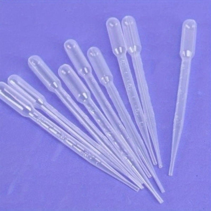 21 Pack 0 1oz Graduated Plastic Droppers For Precise Laboratory And Craft Use - Image 3