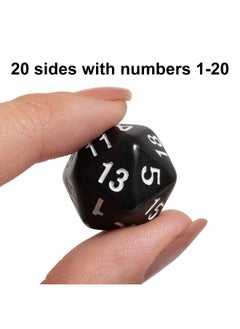 Learning Advantage Polyhedra Dice 20 Sides Set Of 12 Handson Math Manipulative Teach Early Numeracy Math Games For Kids  - Image 3