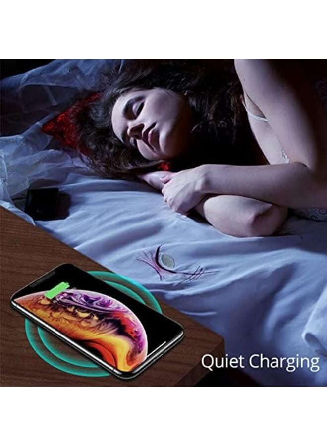 Excefore Invisible Wireless Charger Under Desk Wireless Charger 10W Furniture Wireless Charging Board 20Mm Long Distance Wireless Mobile Phone Charger Suitable For Iphone For Galaxy And For Qi  - Image 2