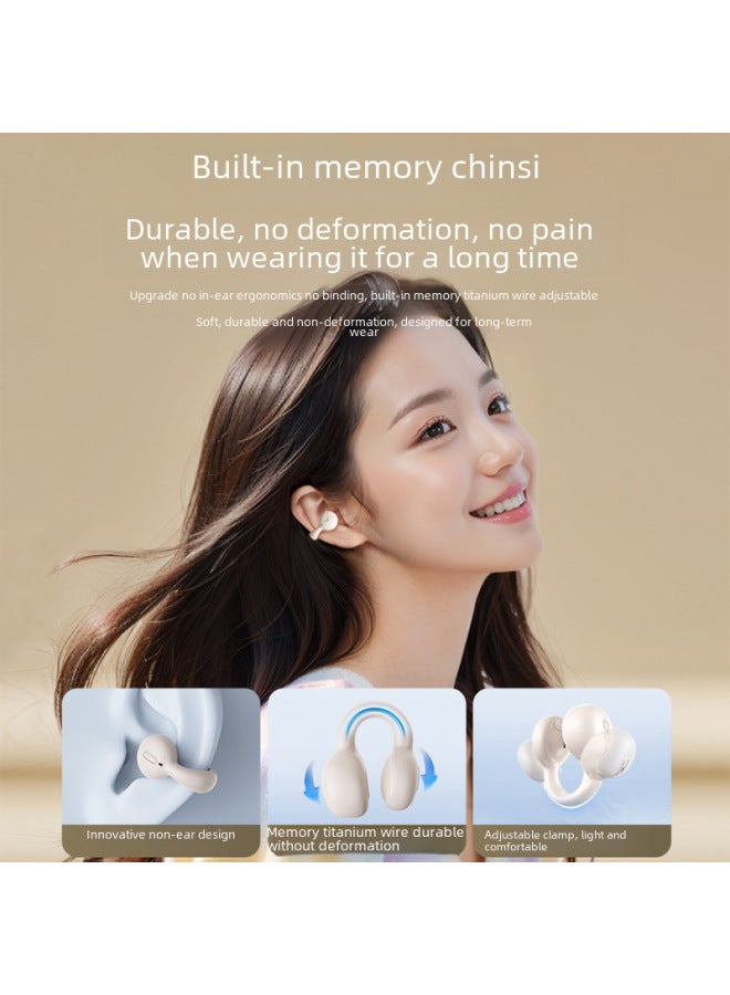نيوترل سماعة أذن لاسلكية جديدة بدون تسريب، مقاومة للضوضاء، بطارية طويلة الأمد، اتصال بلوتوث مزدوج - Image 2
