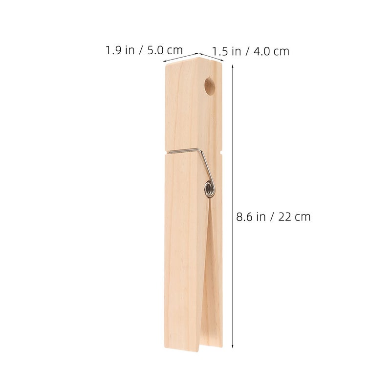 Giant Clothespin,Towel Holder with Spring,Space-Saving Bathroom Decor - Image 2