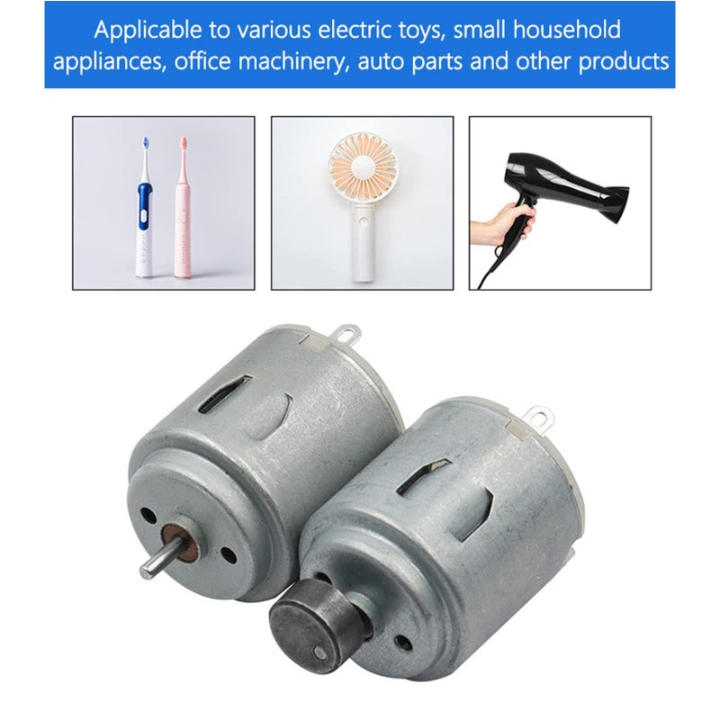 Small Electric Motor 30W 1 5 3V For USB Fan Model Making Toy Car Engine Blue - Image 5