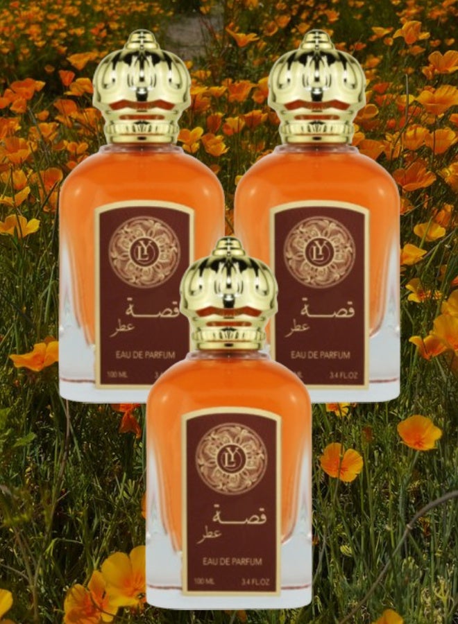 LY 3 Pieces Gissah Classic Parfum 100ML - Image 1