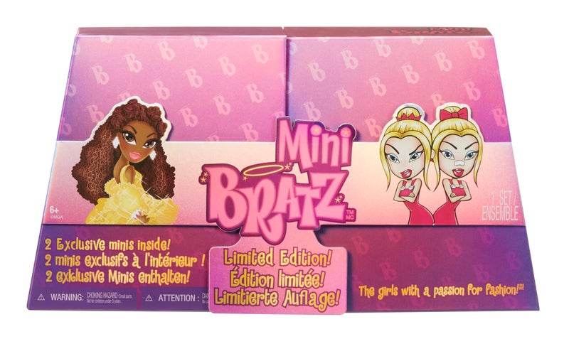 BRATZ MGA's Miniverse Mini Bratz Limited Edition 2-Pack, Holiday Felicia and Tweevils Mini Figures in Display Packaging - Image 1