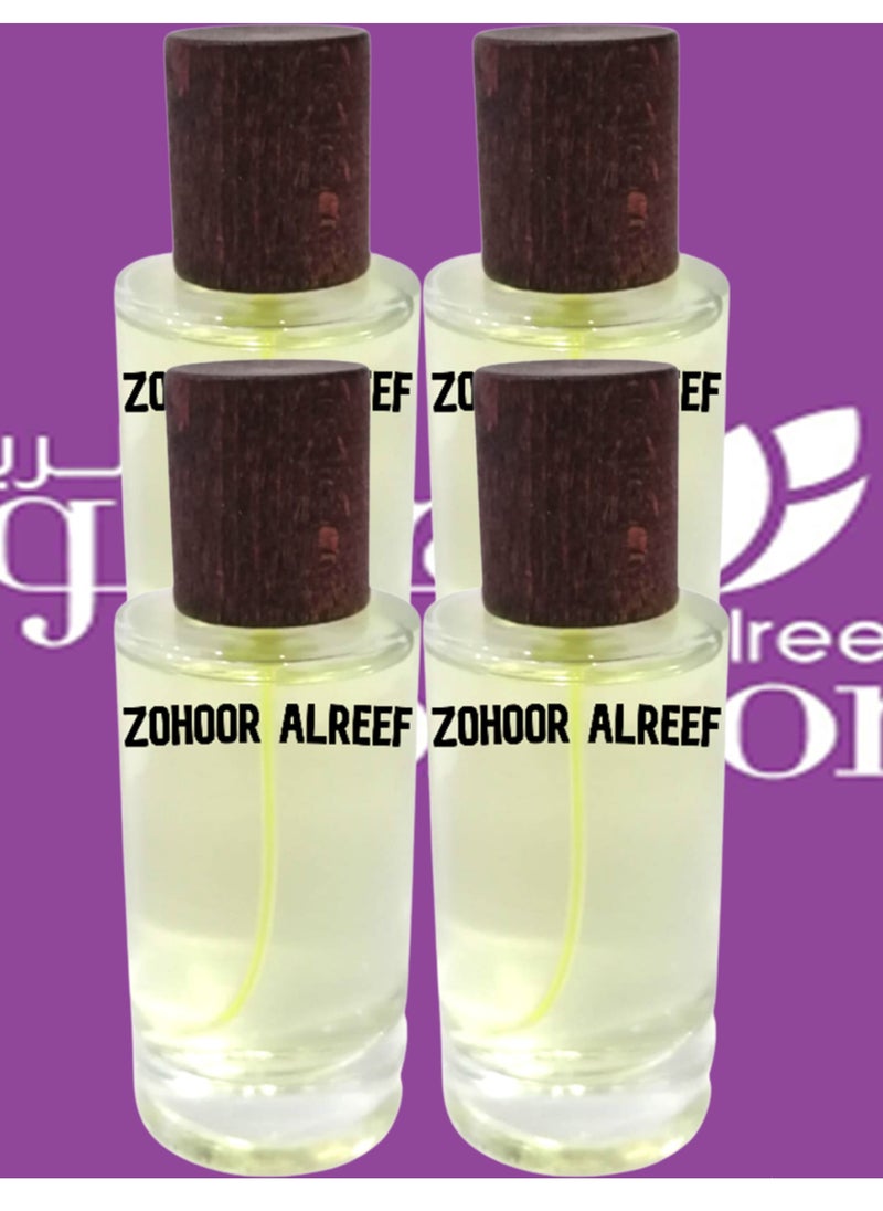 Zohoor alreef 4 Pieces Zohoor Alreef Perfume 50 ml  - Image 1