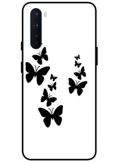 Protective Case Cover For OnePlus Nord Smart Series Printed Protective Case Cover for OnePlus Nord Black Butterflies