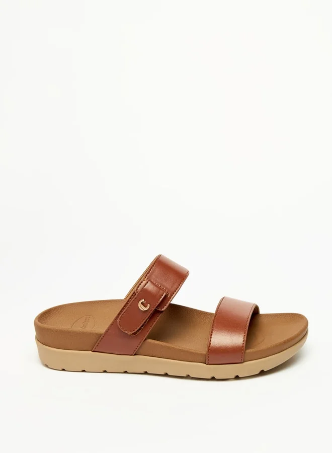 Le Confort Women's Solid Slip-On Sandals