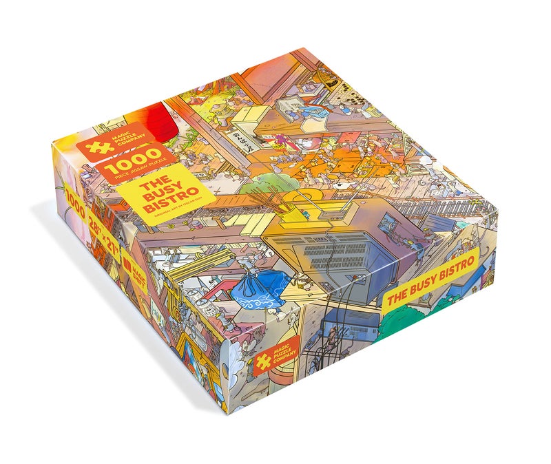 Magic Puzzle Company Magic Puzzles 3-Pack â€¢ Series Two â€¢ The Busy Bistro, The Crystal Caves, & The Forest Feast â€¢ 1000 Piece Jigsaw Puzzles from The Magic Puzzle Company - Image 2