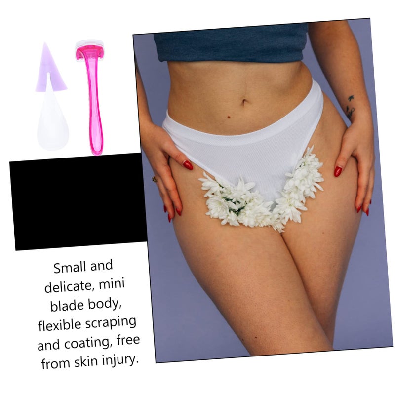 Womens Bikini Hair Trimmer Razor For Sensitive Areas With Skin Protection Easy Grip Lightweight - Image 3