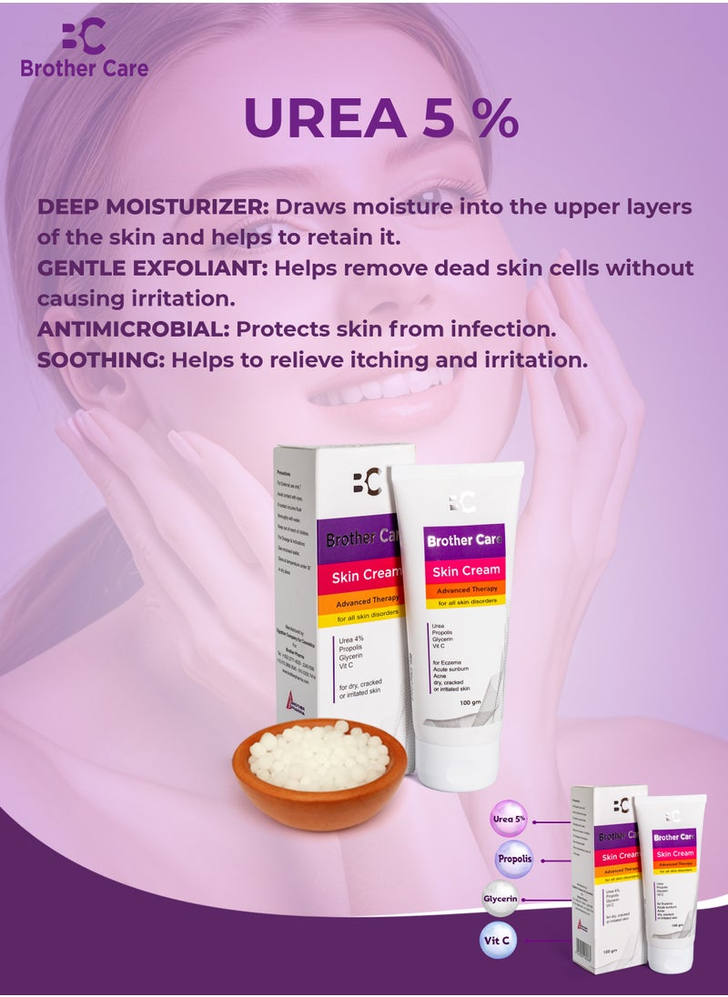 Brother Care Cream with Urea 5%, Propolis, Glycerin and Vit. C - 100gm - pzsku/Z5883FD5B1C9B4A063CC8Z/45/_/1730294165/de204735-870c-44f8-ac16-8cc1edcaa359