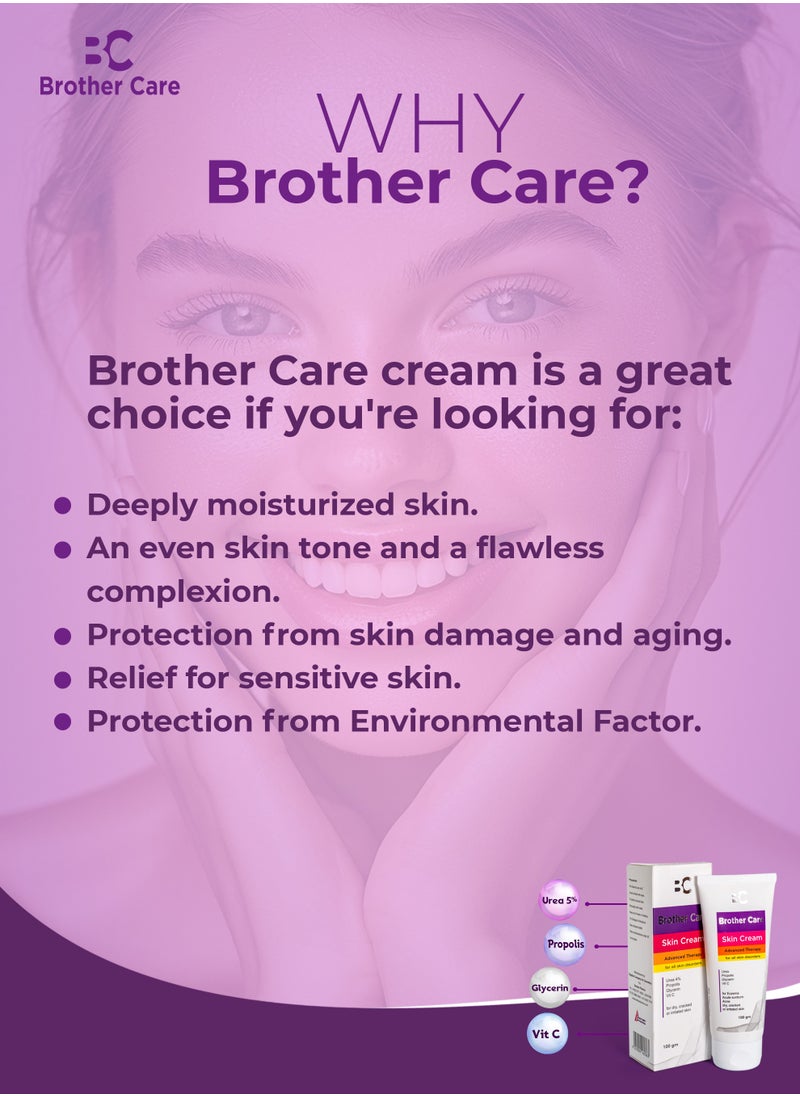 Brother Care Cream with Urea 5%, Propolis, Glycerin and Vit. C - 100gm - pzsku/Z5883FD5B1C9B4A063CC8Z/45/_/1730294230/f0d0663c-a684-4492-bb14-b6247fd8437a
