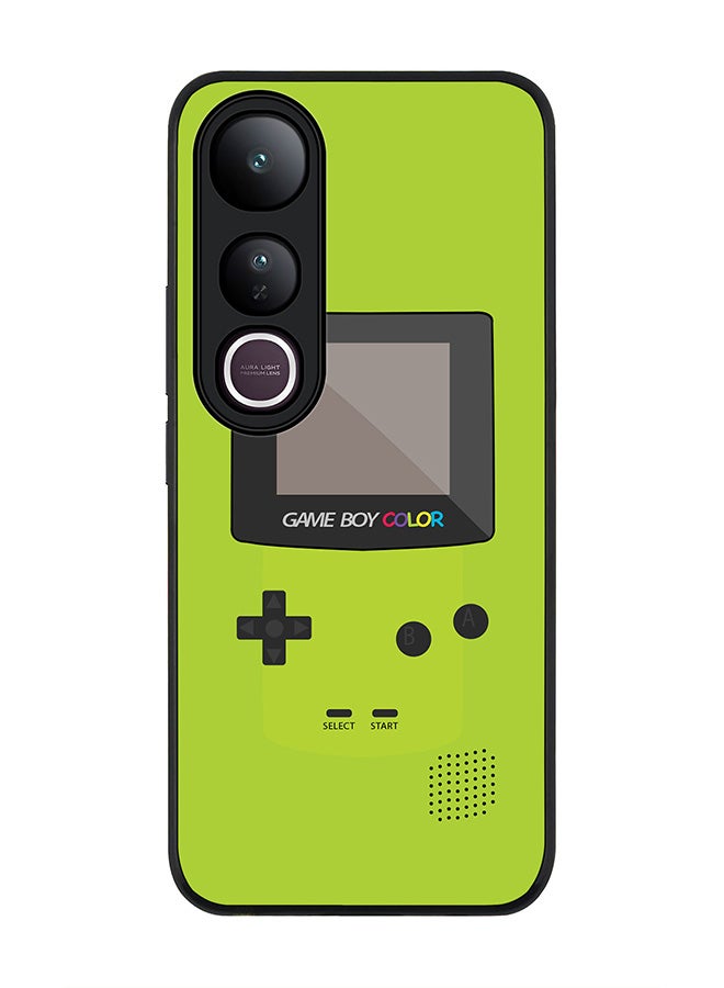 Stylizedd For vivo V50 Lite Case,Slim fit Camera Protection, Shockproof Thin Phone cover  - Gameboy Color - Green