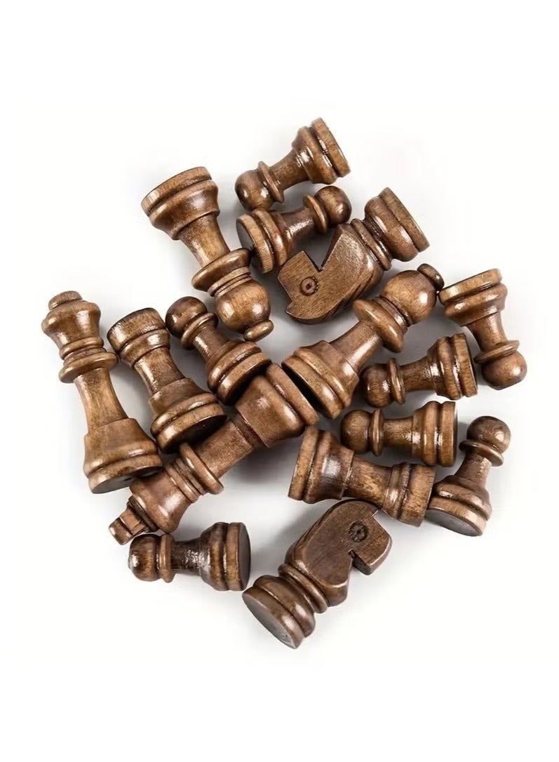 Premium Quality, Handcrafted Rosewood Unique Chess Board Set, Foldable Secure Storage for Magnetic Pieces with Extra Queens, Chess Set for Kids and Adults, Brown - Image 2