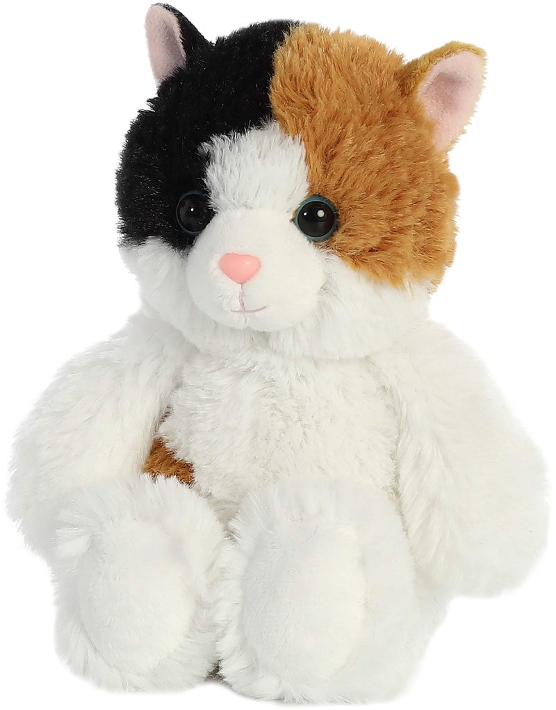 Aurora - Cuddly Friends - 8" Esmeralda Cat, White - Image 3