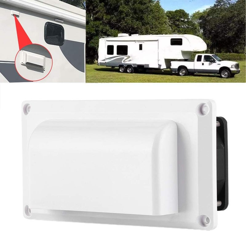 كيميس مروحة تهوية جانبية من نوع ABS RV، 12V 25W، مروحة تهوية وعادم للسيارات الترفيهية والكرفانات والمقطورات والقوارب واليخوت البحرية - Image 3