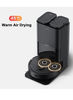 Airbot Airbot Robot Vacuum X40 Master15000 Pa Robot Vacuum Cleaner with Mop,Robot Cleaner and Mop,with Advanced AirGPT AI System,Auto Detanle,Mop Wash&Tank Refill  - Image 5