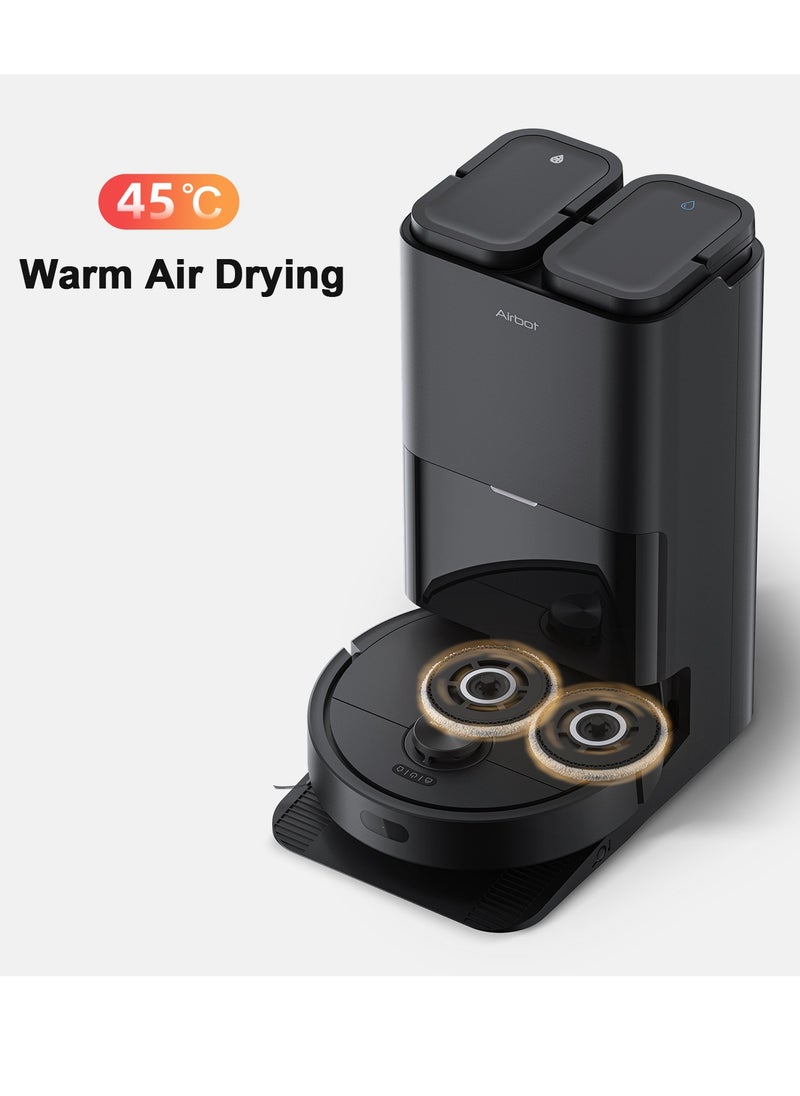 Airbot Airbot Robot Vacuum X40 Master15000 Pa Robot Vacuum Cleaner with Mop,Robot Cleaner and Mop,with Advanced AirGPT AI System,Auto Detanle,Mop Wash&Tank Refill  - Image 5