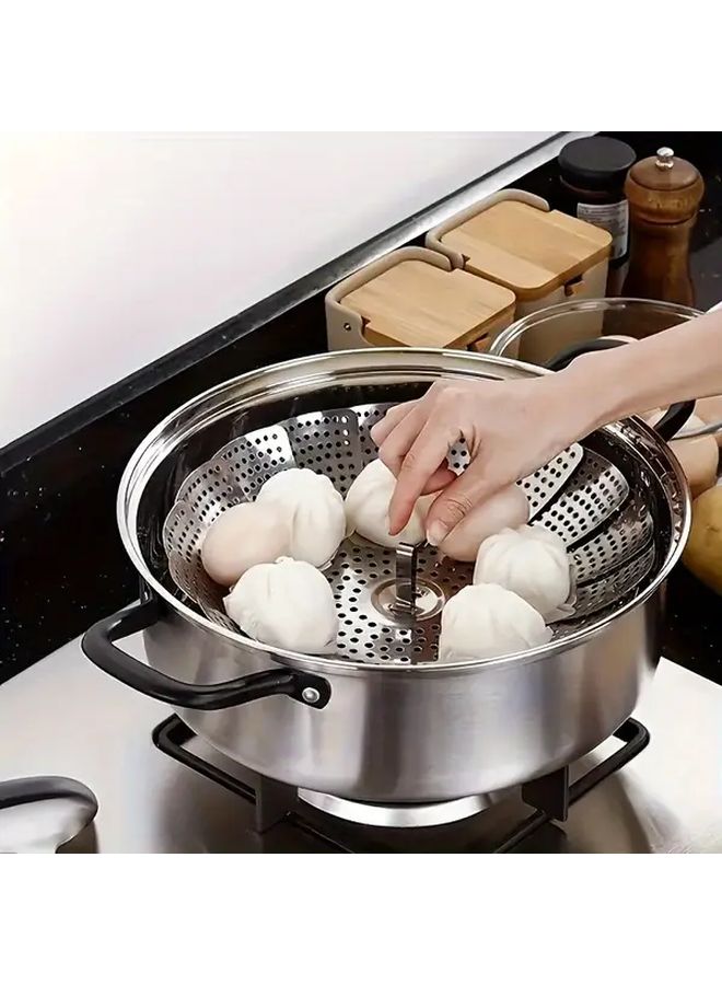 سلة بخار قابلة للتعديل من الفولاذ المقاوم للصدأ - Image 2