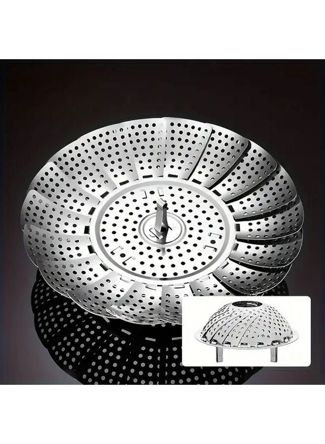 سلة بخار قابلة للتعديل من الفولاذ المقاوم للصدأ - Image 3