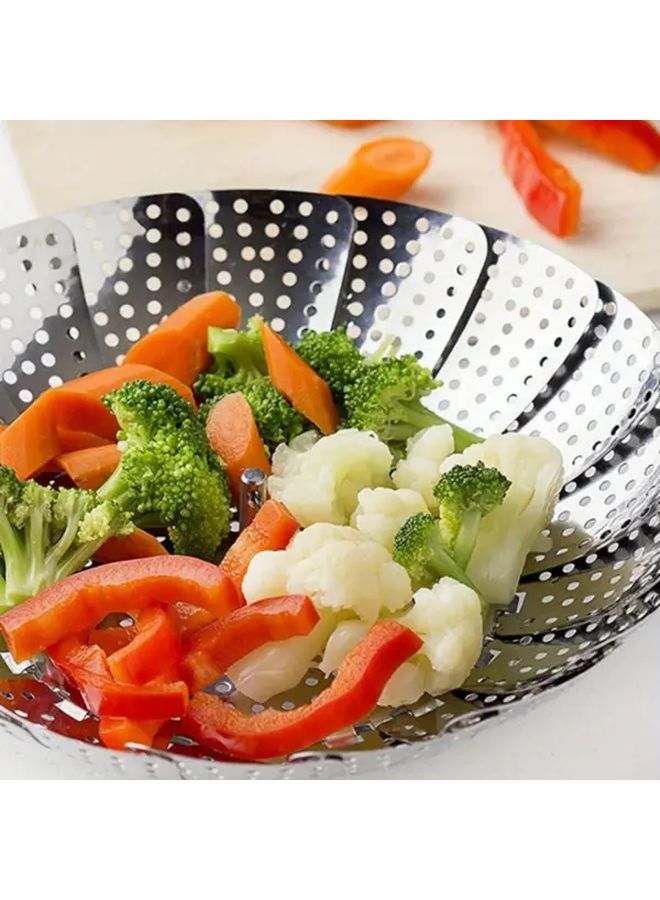 سلة بخار قابلة للتعديل من الفولاذ المقاوم للصدأ - Image 5