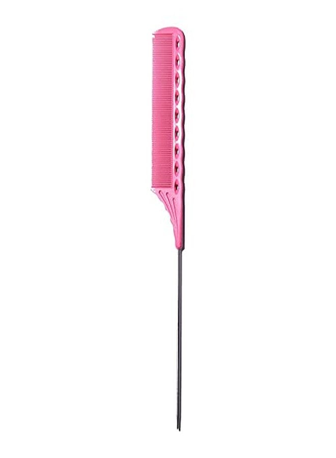 Y.S.Park YS Park 116 Super Winding Pin Tail Grip Comb - Pink - Image 2