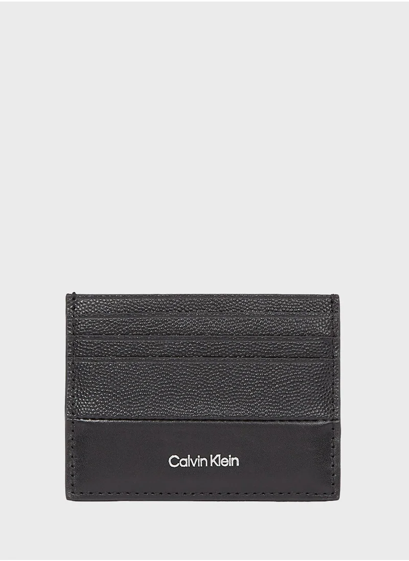 CALVIN KLEIN Logo Detailed Cardholder