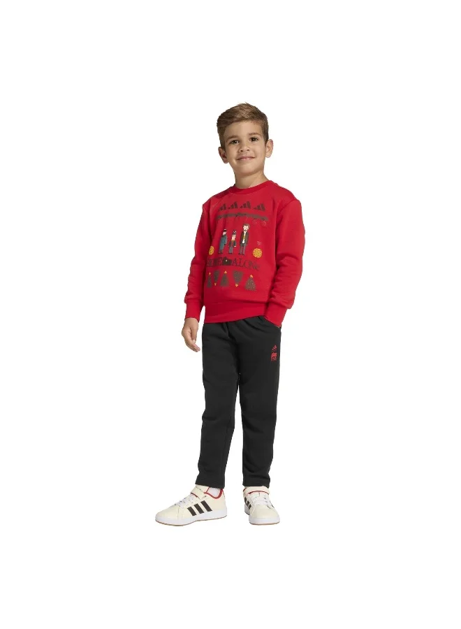 Adidas Lk Ha Jog Red Training Suits For Kids 18-24M