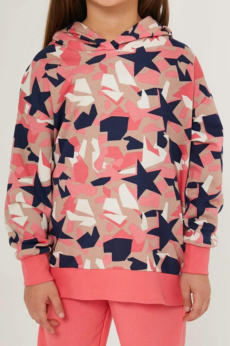 روليبولي Super Star Girl Pink Girls Tracksuit Set