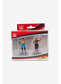 WWE AJ Style and Becky Lynch Topper, Black and Blue  - Image 1