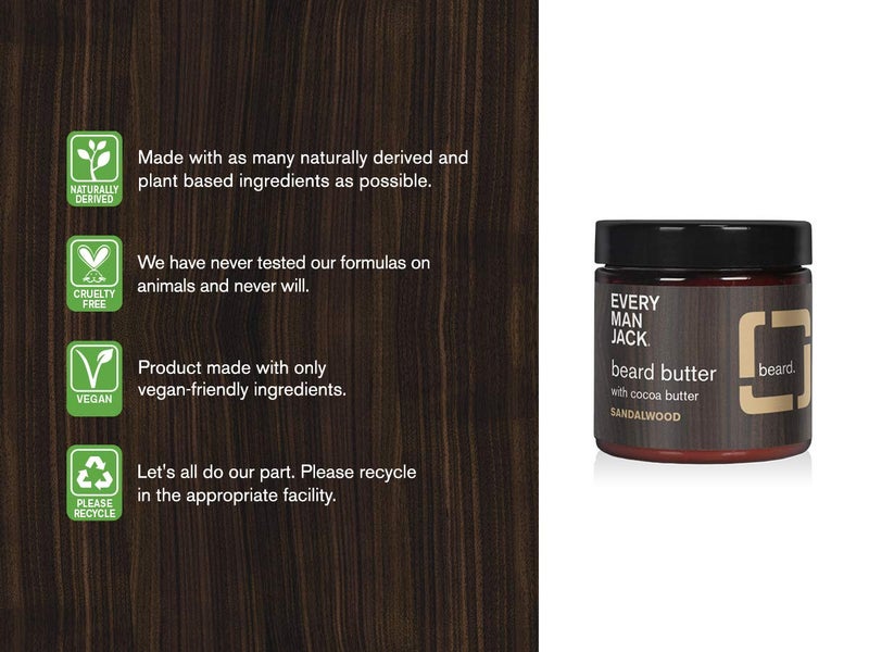 Every Man Jack BUTTER BEARD SANDALWOOD - Image 3