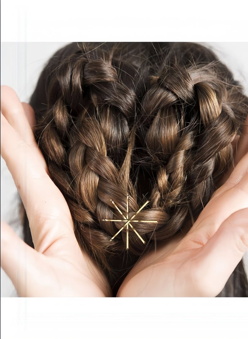 150 Pieces Bobby Pins, Hair Grips For Women Hair Styling Pins With Storage Box, metal hairpin(Black,Gold,Coffee) - Image 4