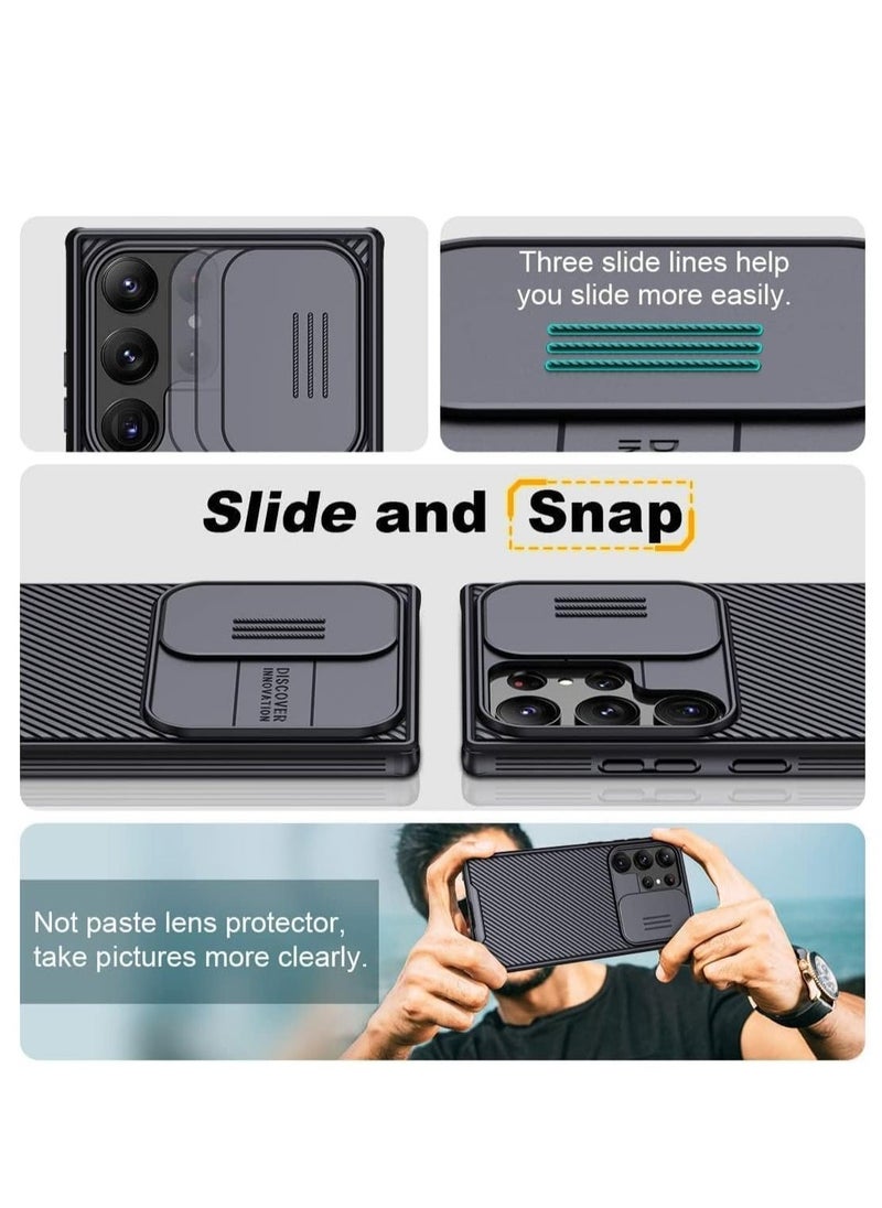 Raxoom Samsung Galaxy S24 Ultra Case Cover CamShield Pro Slide Camera Protection Cover - Scratch Resistant - Protect Privacy - Delicate Touch Feeling Case for Samsung Galaxy S24 Ultra - Image 2