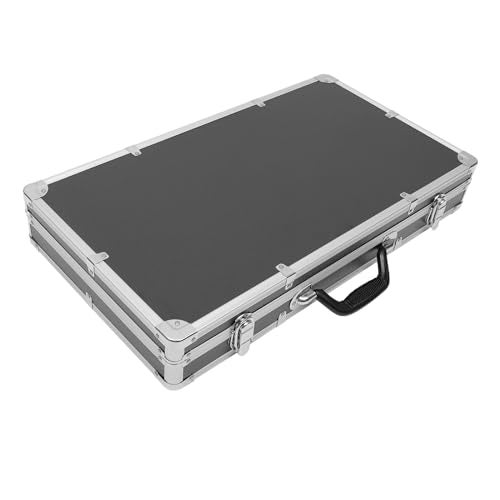 DOITOOL صندوق أدوات كبير علبة ألومنيوم عالمية صلبة مع حشوة تحمي الأدوات الإلكترونية والكاميرات ومعدات الاختبار - Image 1