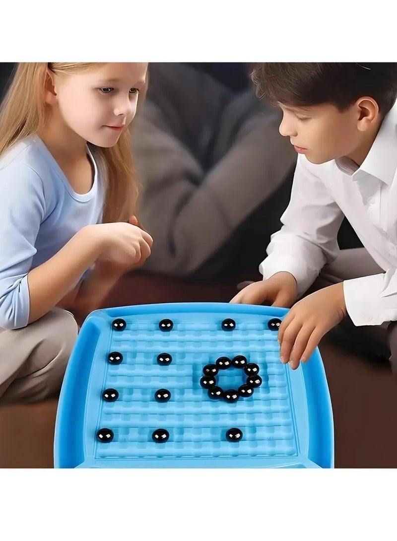 Magnetic Battle Chess Enlightenment Parent Child Interaction Magnetic Chess Game Set Magnetic Stones Game Parent-Child Interactive Desktop Game Toys - Image 4