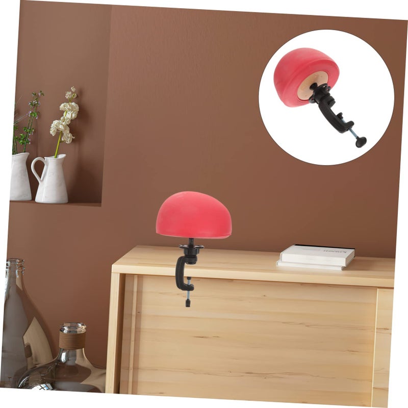 1 Set Mannequin Head Clamp for Hot Water Reusable Hair Styling Display Tool Lightweight Rubber Head Model - Image 5
