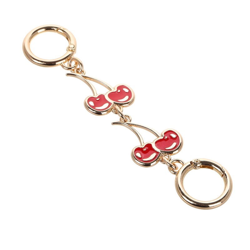 Cherry Purse Chain Strap Replacement for Crossbody Handbag Silver Hardware - Image 2