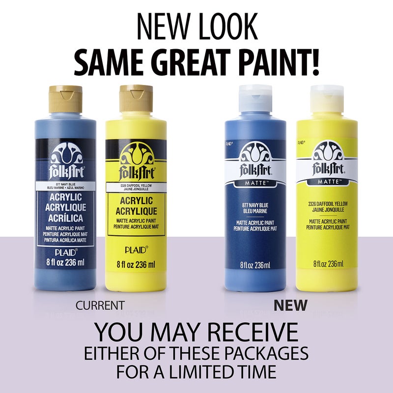 FolkArt Acrylic Paint in Assorted Colors (8 oz), , Linen - Image 1