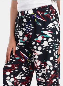 Clue Crepe Printed Pants  - Image 3