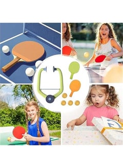 Generic Hanging Table Tennis Trainer Portable Set, Door Ping Pong Game Over The Door,Adjustable Doorway Game Pingpong Trainer Door Pingpong Starter Kit  - Image 5
