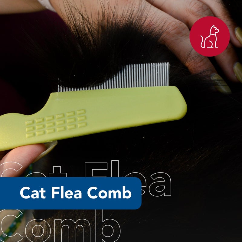 Coastal Pet Safari Cat Flea Comb - Tick & Flea Comb for Cats - Avoid Dry Skin - One Size - Image 2