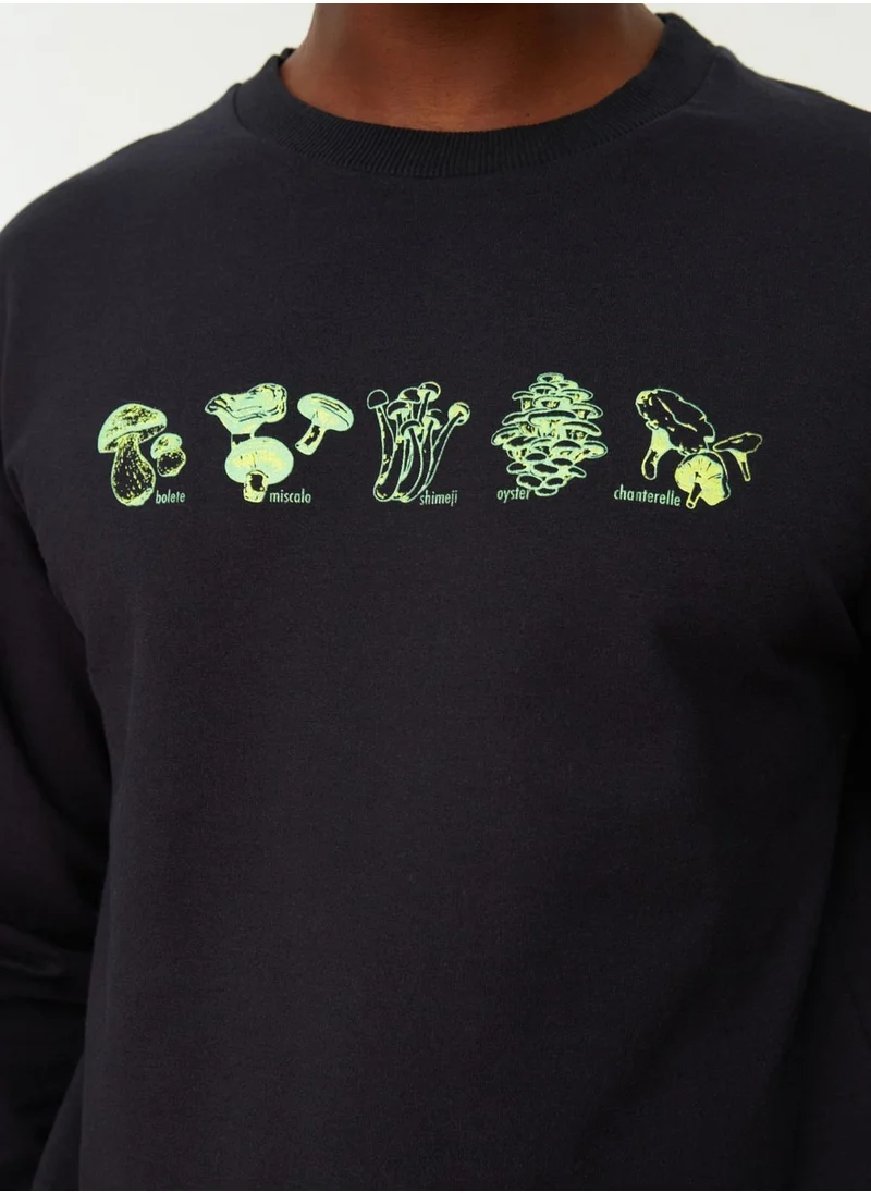 trendyol Printed Sweatshirt
